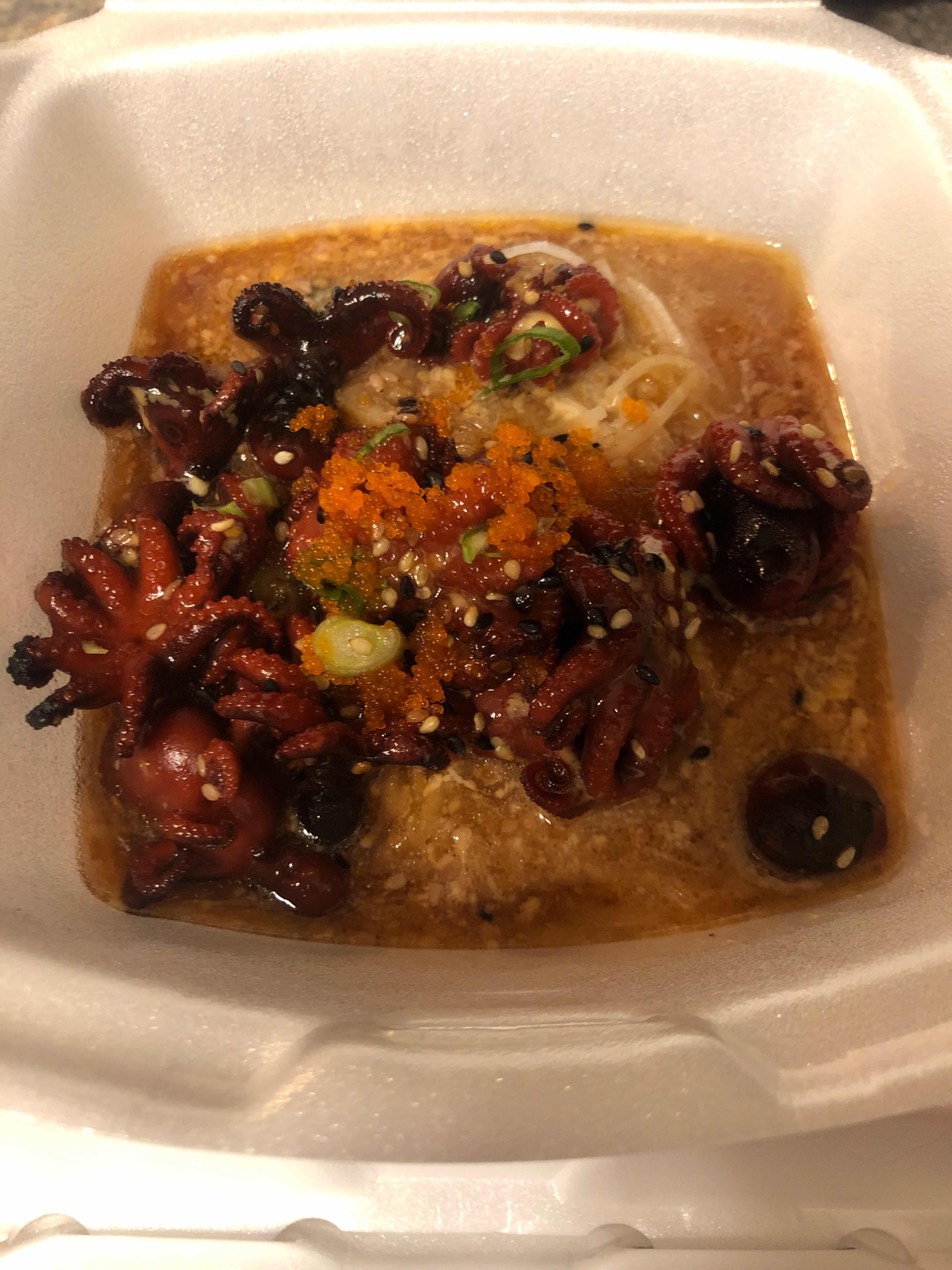 Baked Baby Octopus