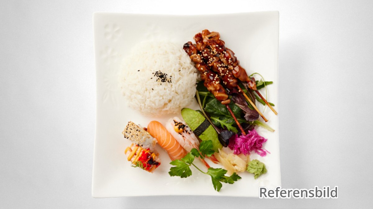 Yakitori med Sushi
