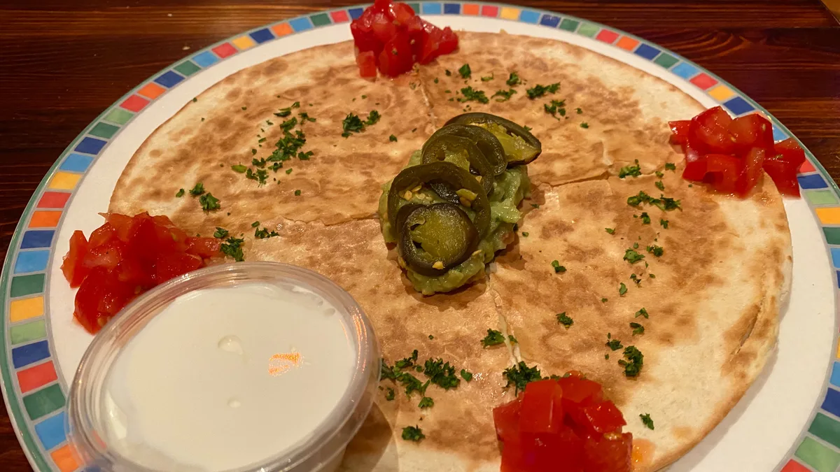 Hagyományos Sajtos Quesadilla