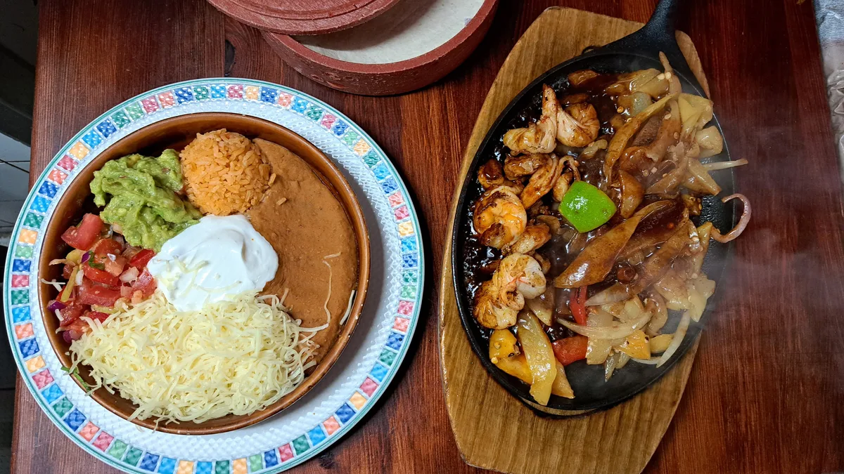 Királyrák Fajitas