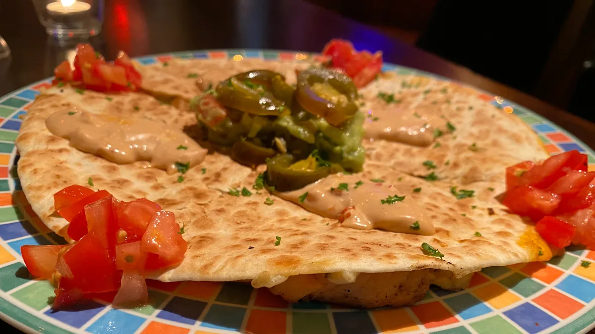 Lazac Quesadilla