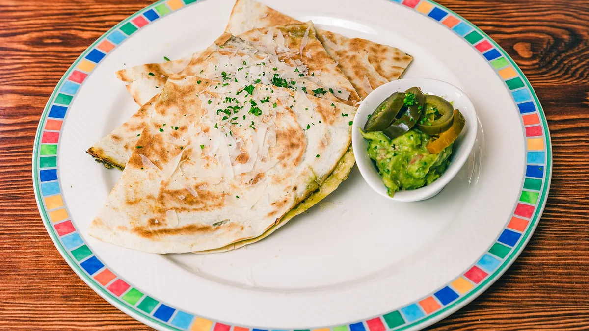 Pesto Quesadilla