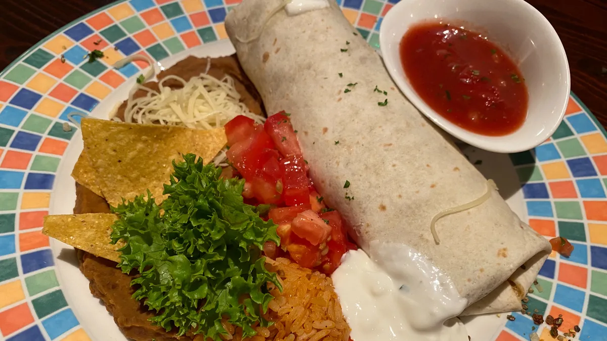 Pollo Burrito