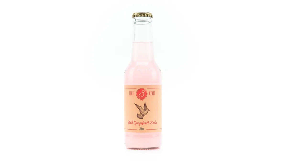 3 Cents Grapefruit Soda 0.2 l