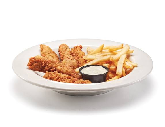 Buttermilk Crispy Chicken Strips and Fries