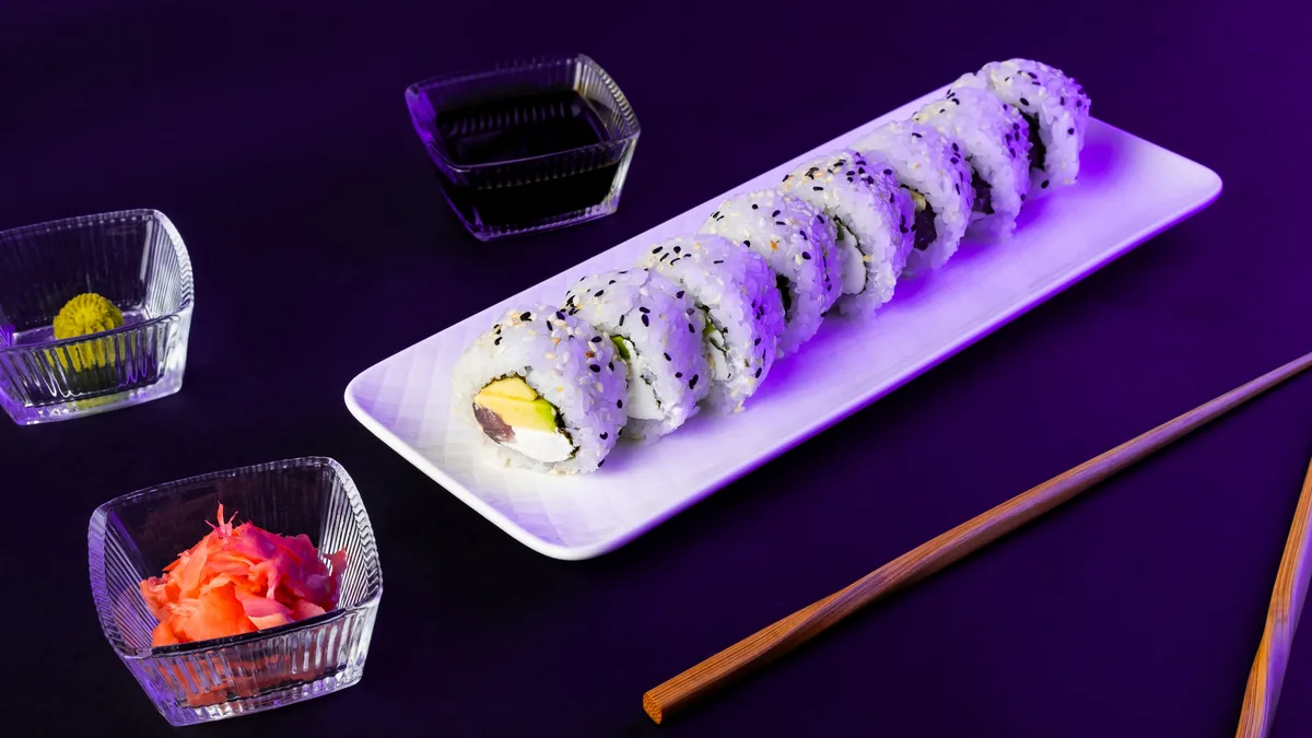 Tuna with avocado