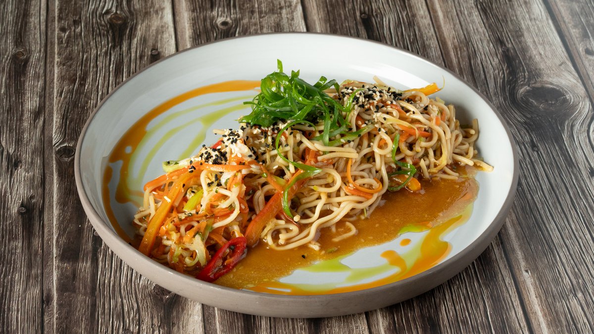 Chow Mein Noodles Λαχανικών