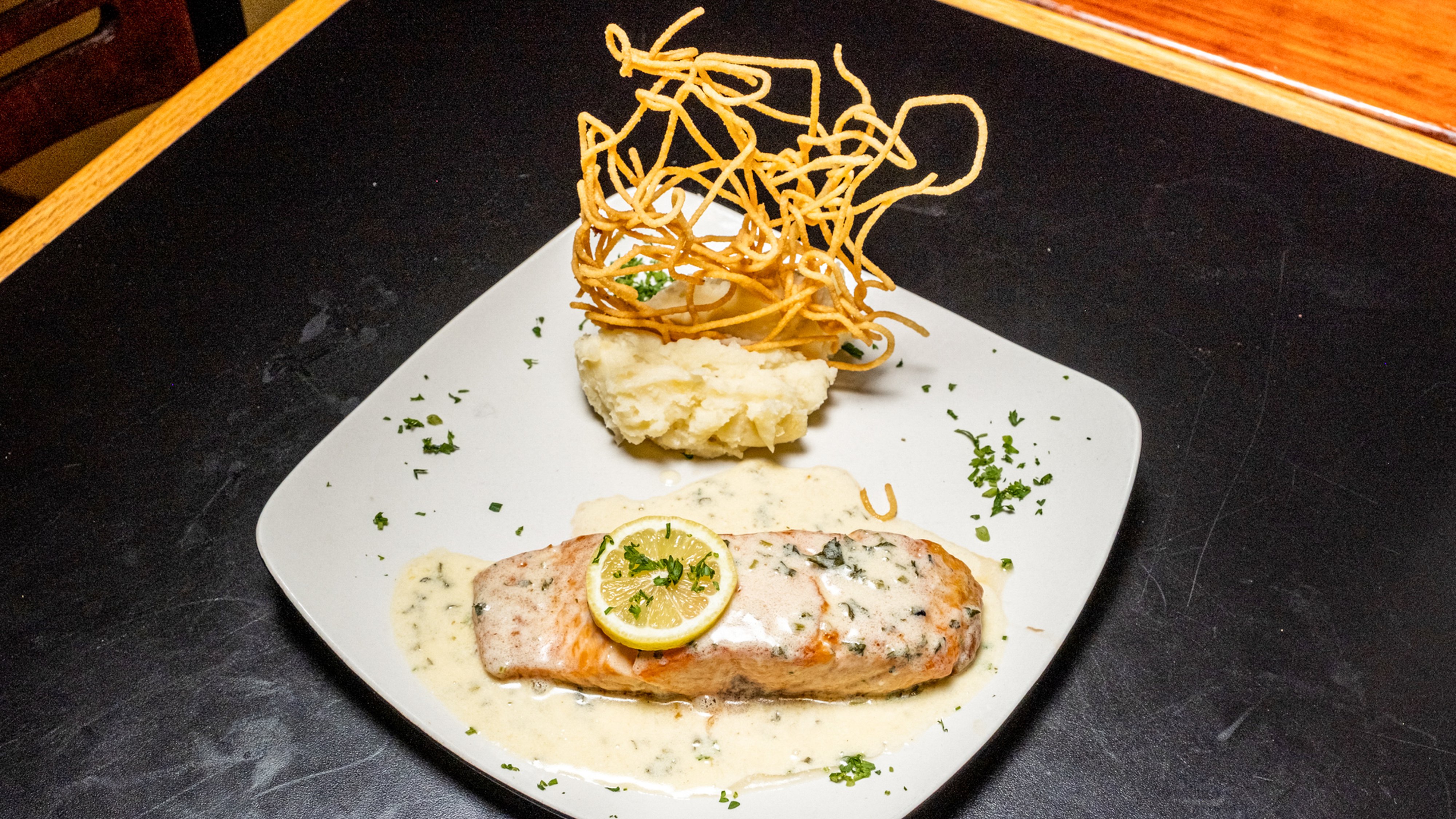 Grilled Salmon al Limone