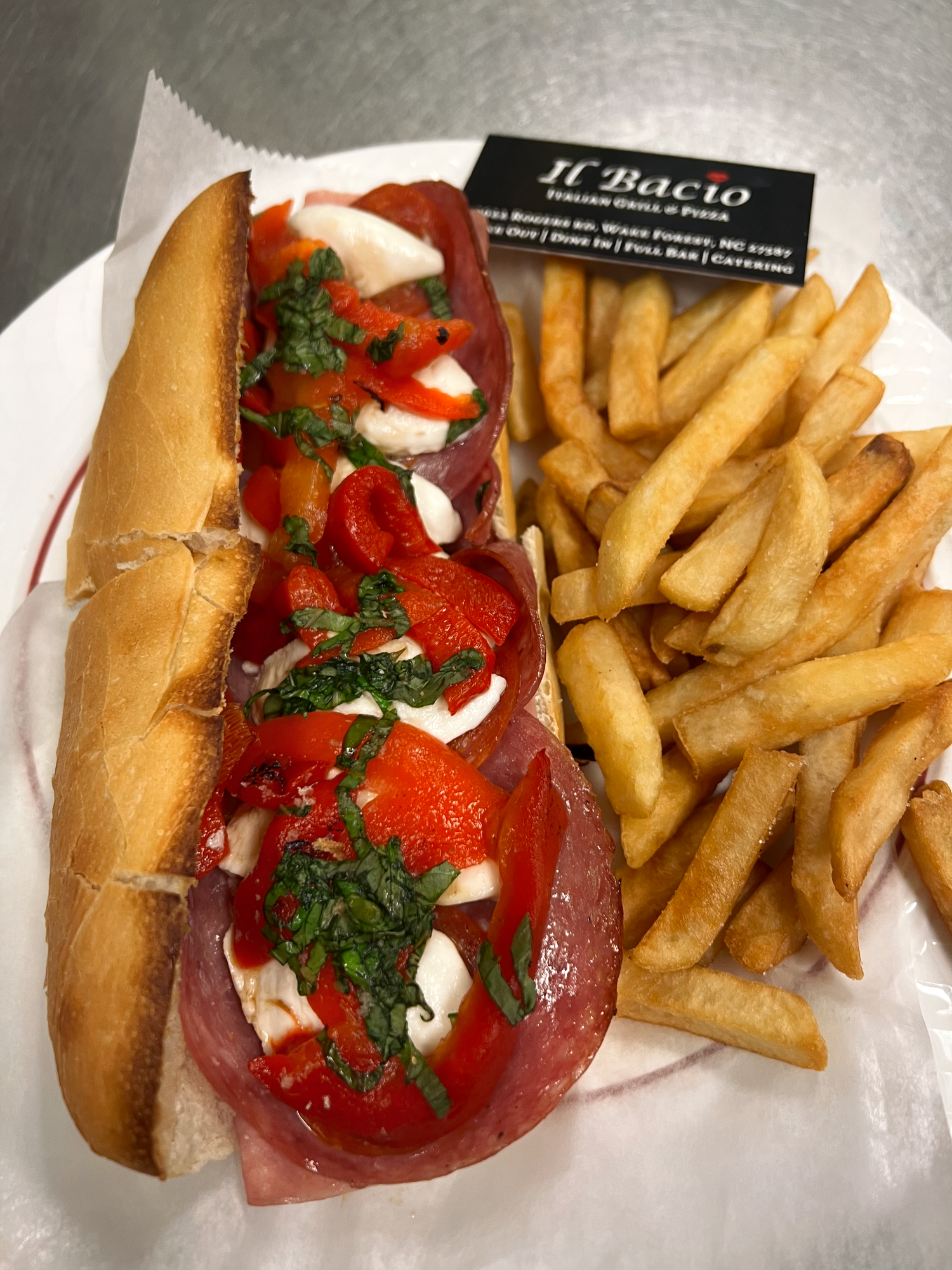 Hot Sicilian Sub Lunch