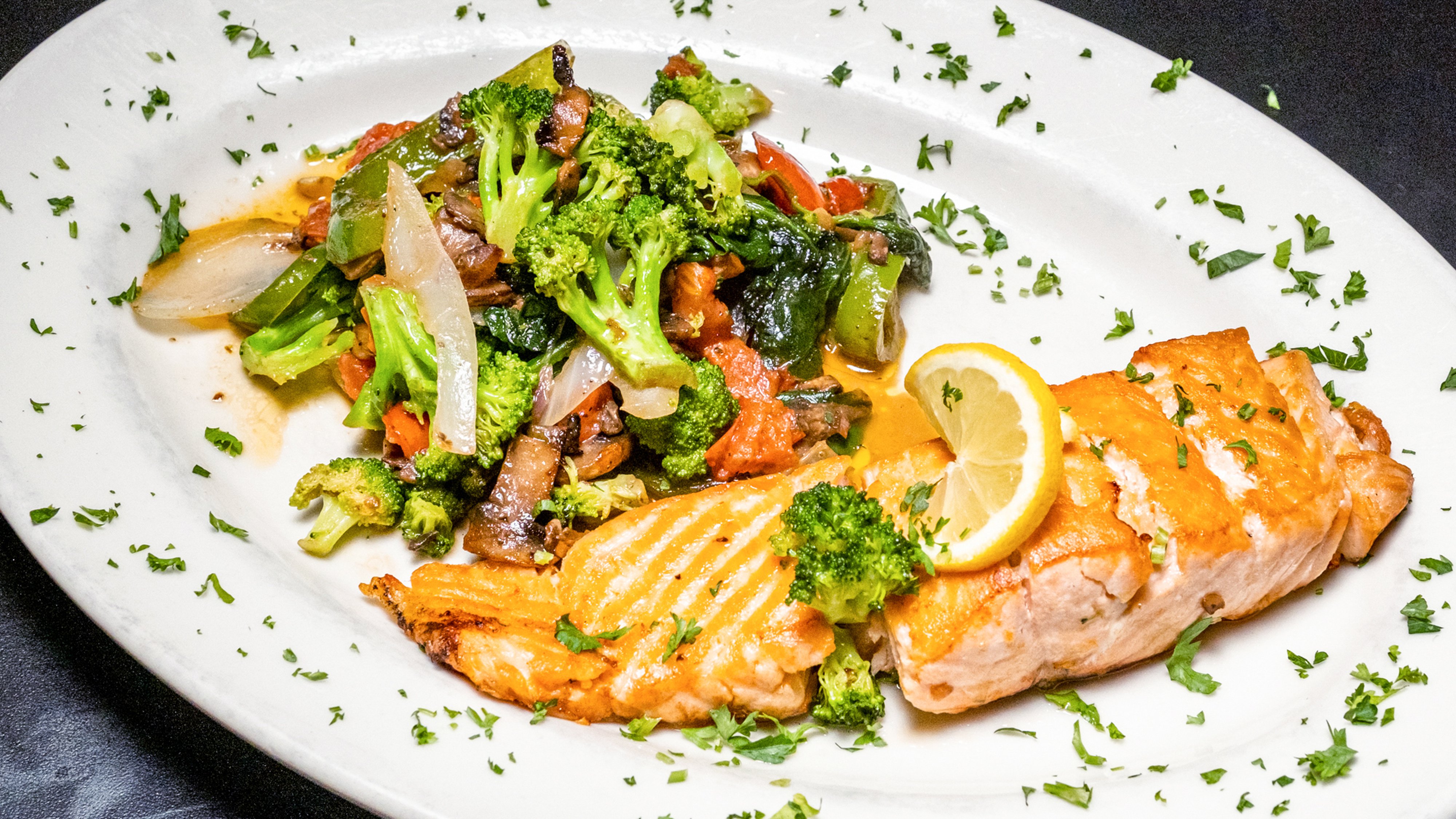 Italian Grilled Salmon