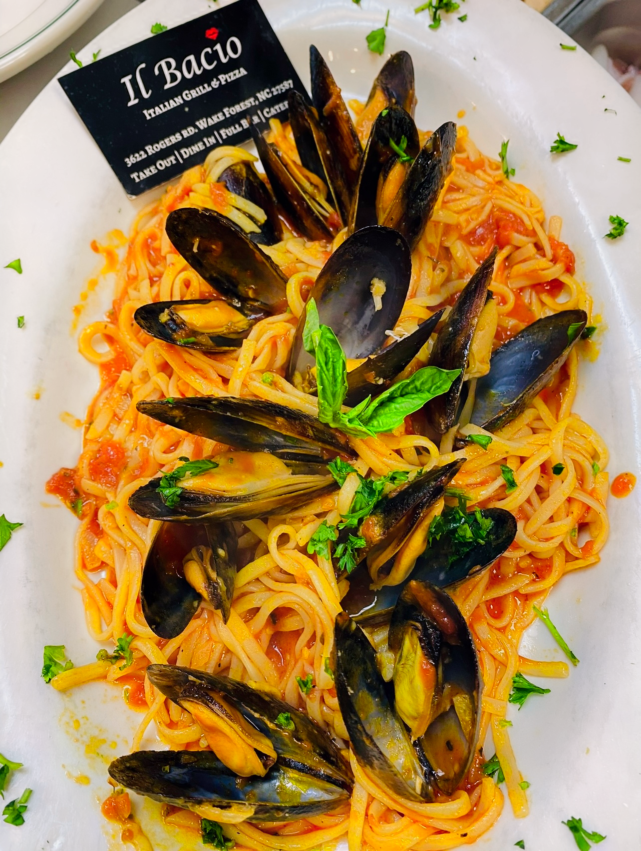 Mussels Bianca or Rosso