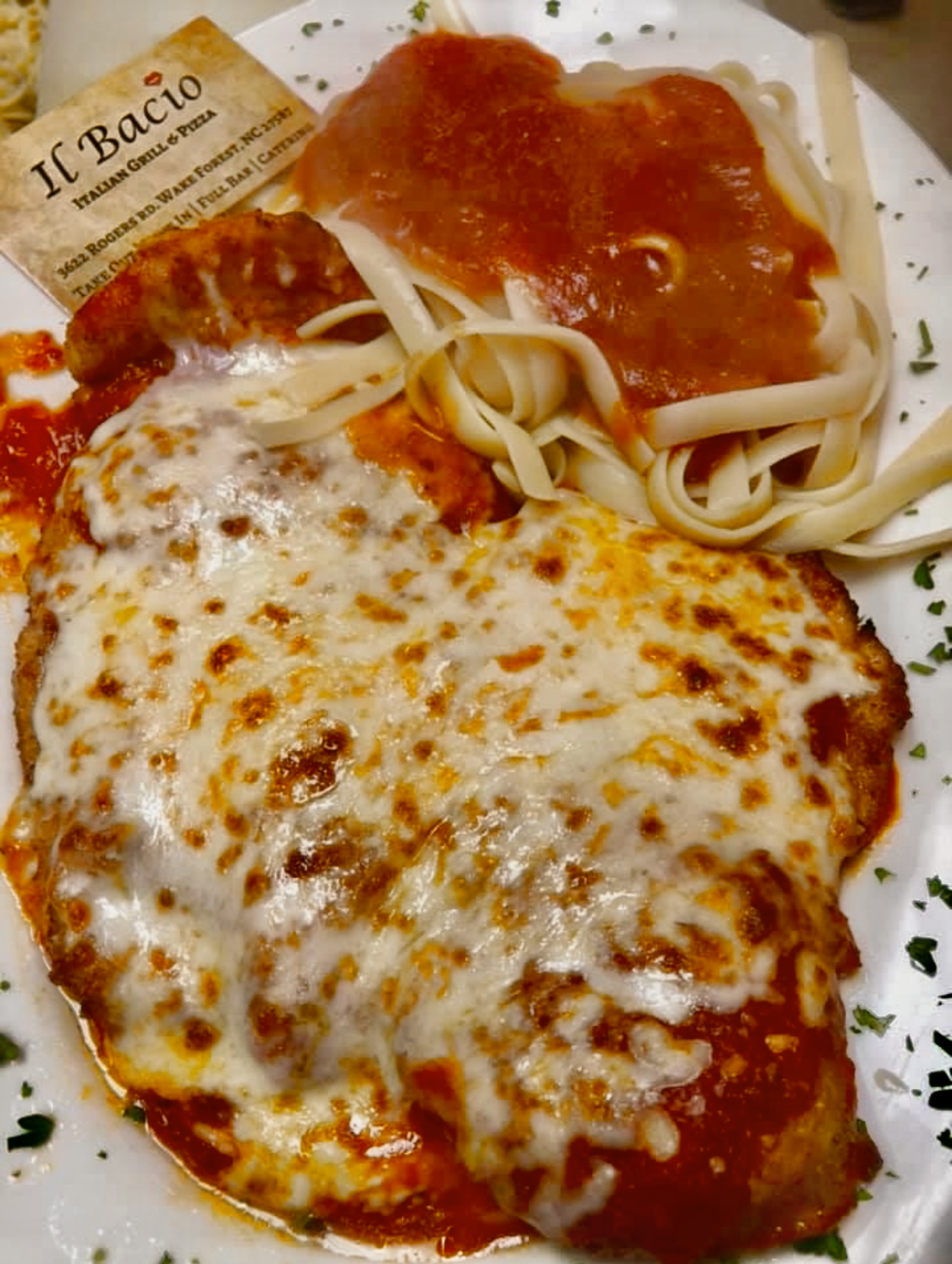 Parmigiana with Pasta
