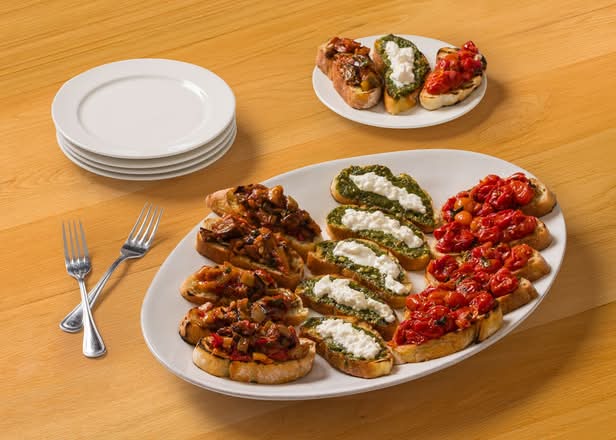 Bruschette Assortite (Serves 6)