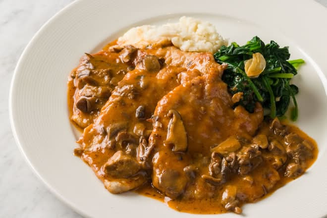 Scaloppine Ai Funghi*