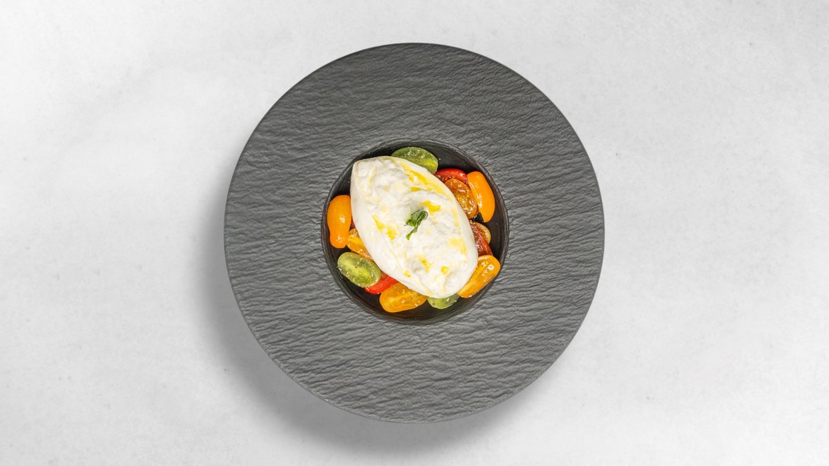 Burrate con Datterini Tricolore