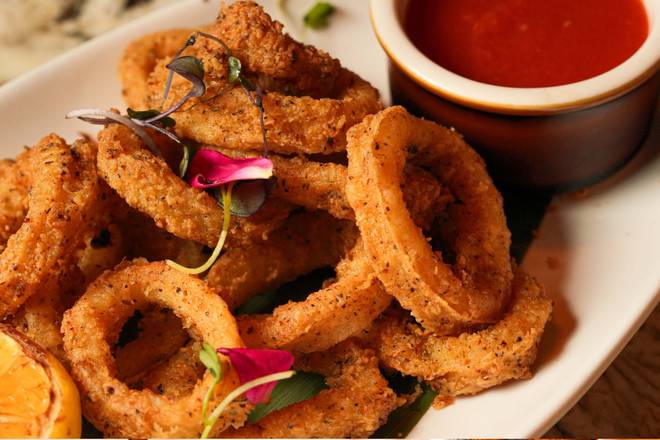 Fried Calamari and Shrimp