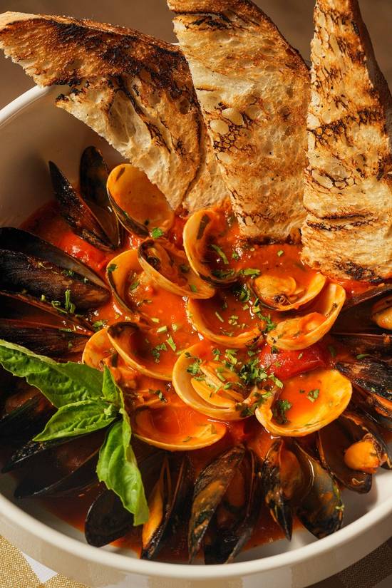 Mussels and Clams Sautéed