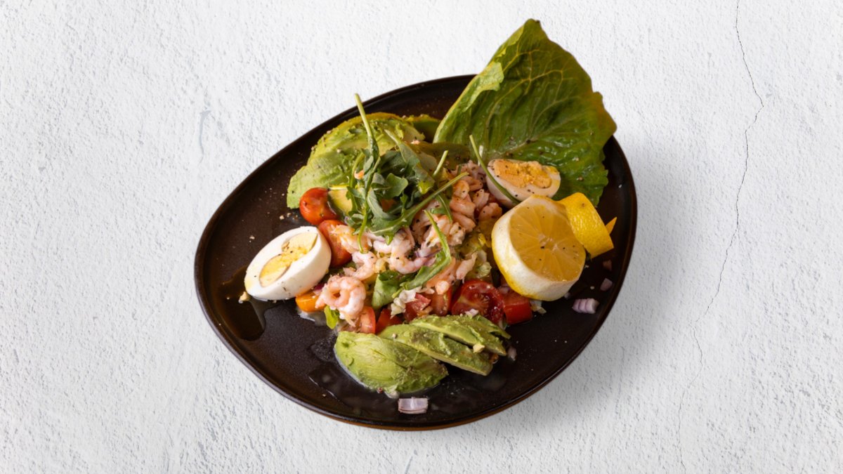 Räk and Avokadosallad