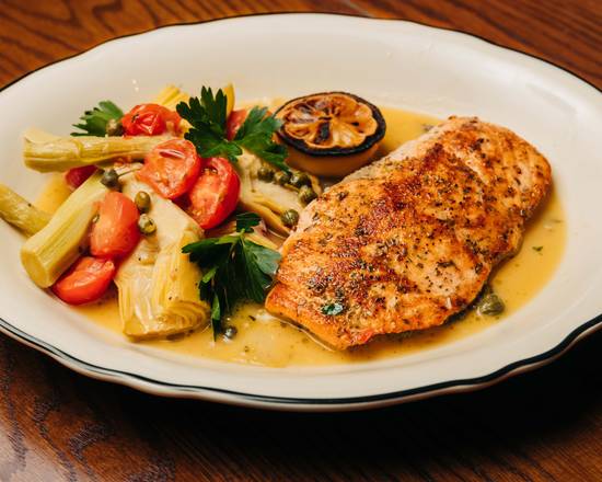 Faroe Island Salmon Piccata
