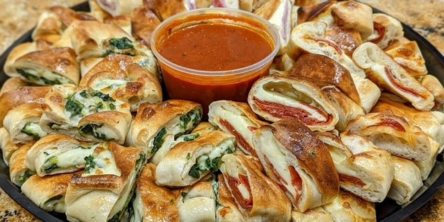 Assorted Stuffed Breads