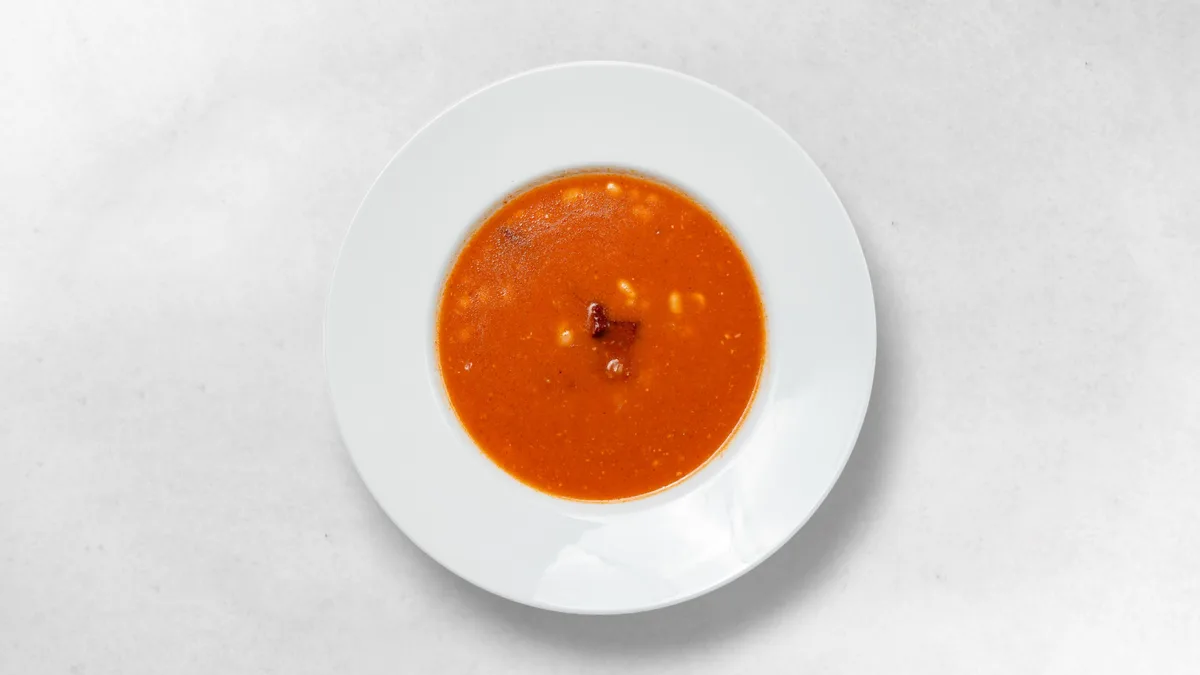 Bohnen mit Rindfleisch