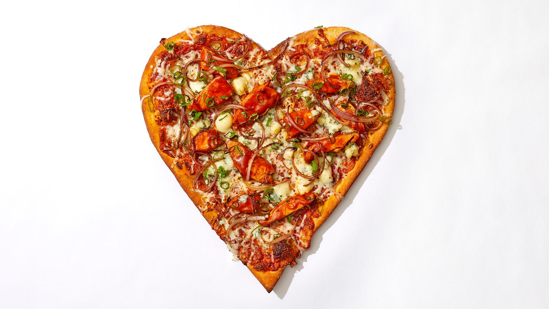 Baby Blue Buffalo Chicken Pizza