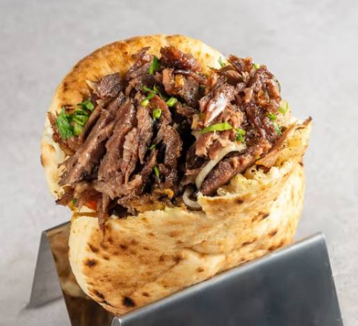שווארמה Shawarma Meat pita (Sandwiches- Pita, Baguette or wrap)