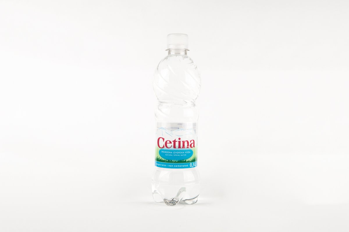 Negazirana voda cetina 0,5 l