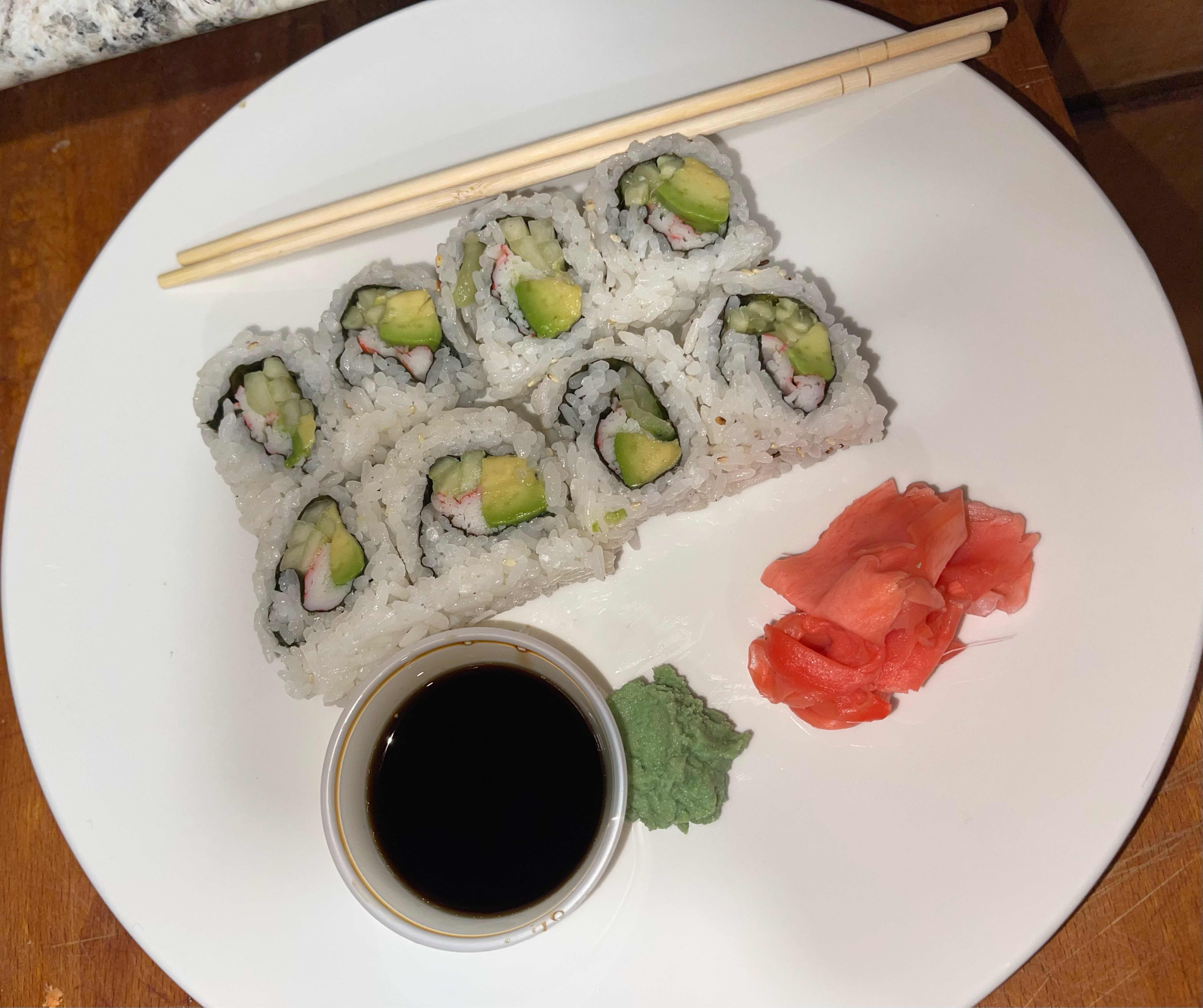 1. California Roll (8 Pieces)