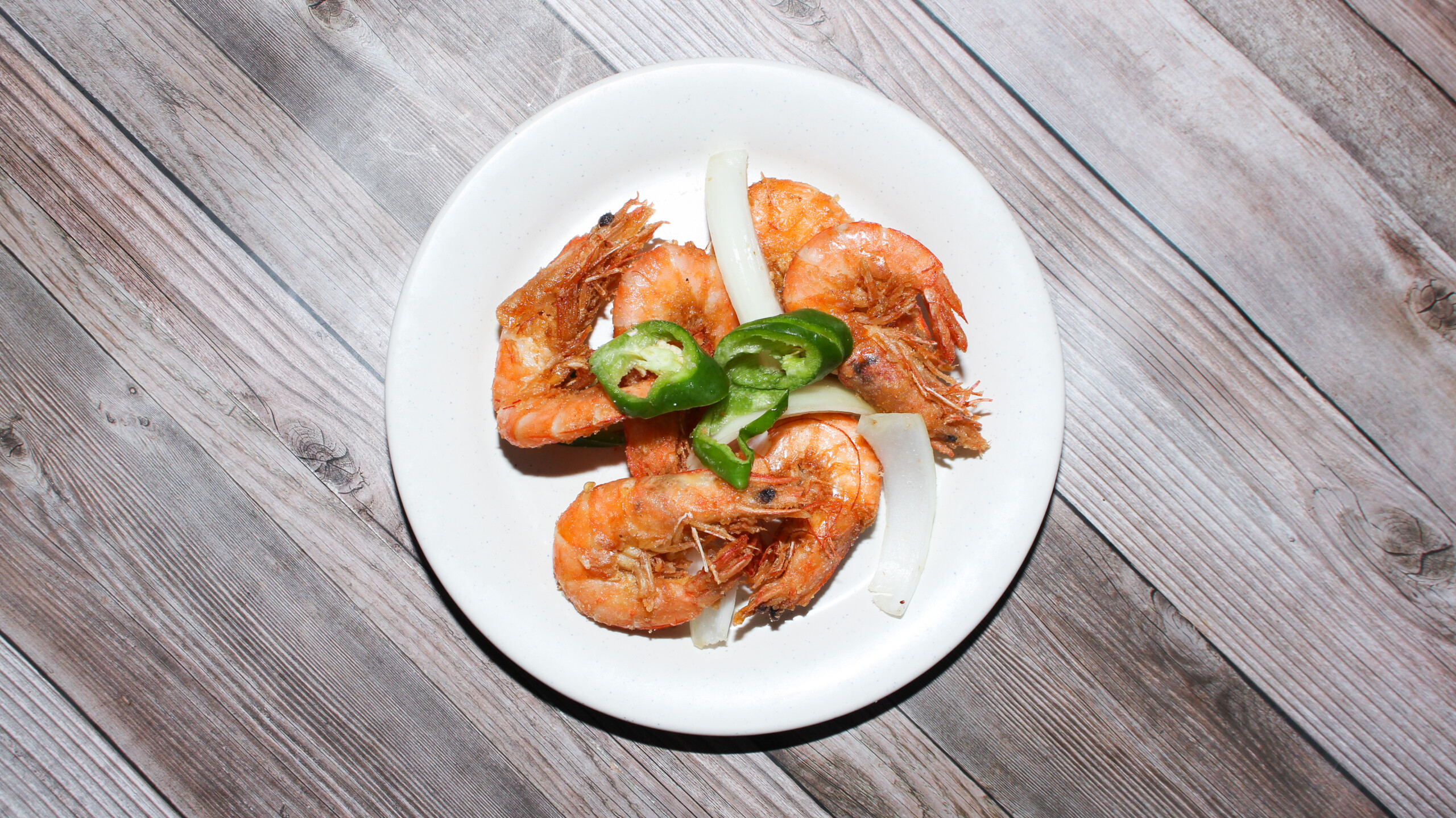 81. Salt Pepper Shrimp (Head on)