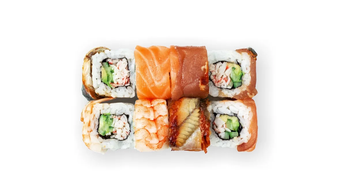Rainbow roll