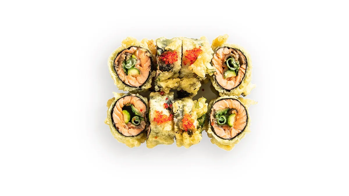 Tempura Salmon teriyaki