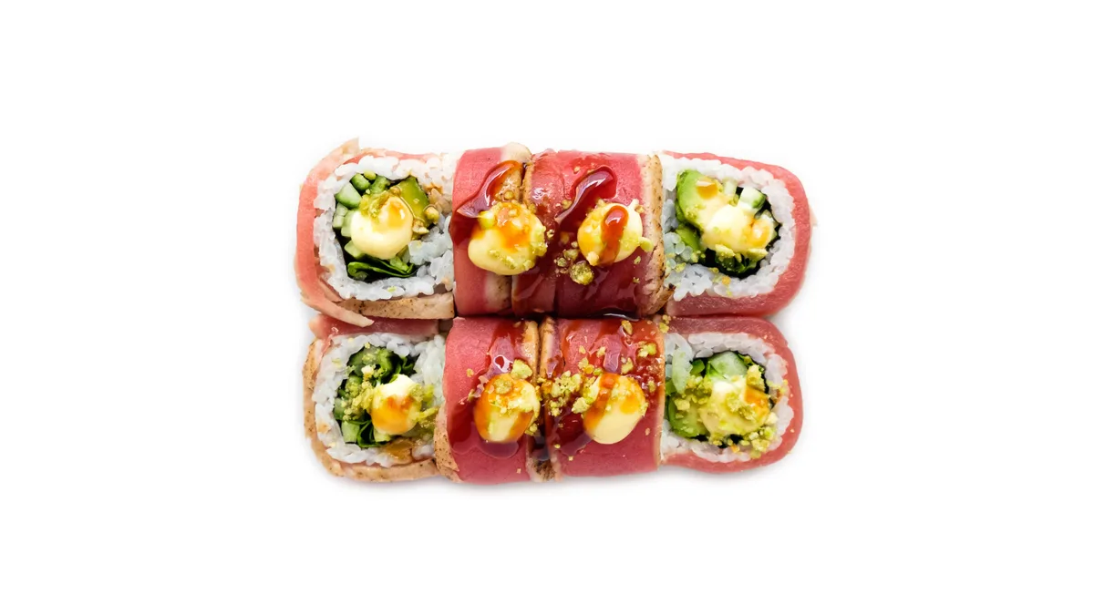 Tuna Truffle roll by Roman Paulus