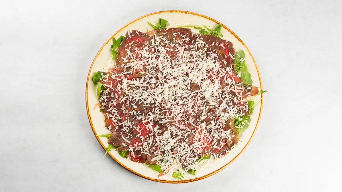 Carpaccio de toro