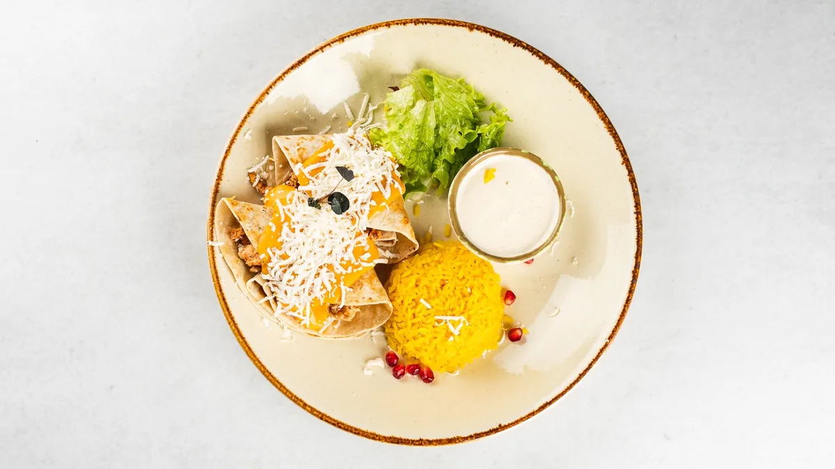 Enchiladas Cheddar