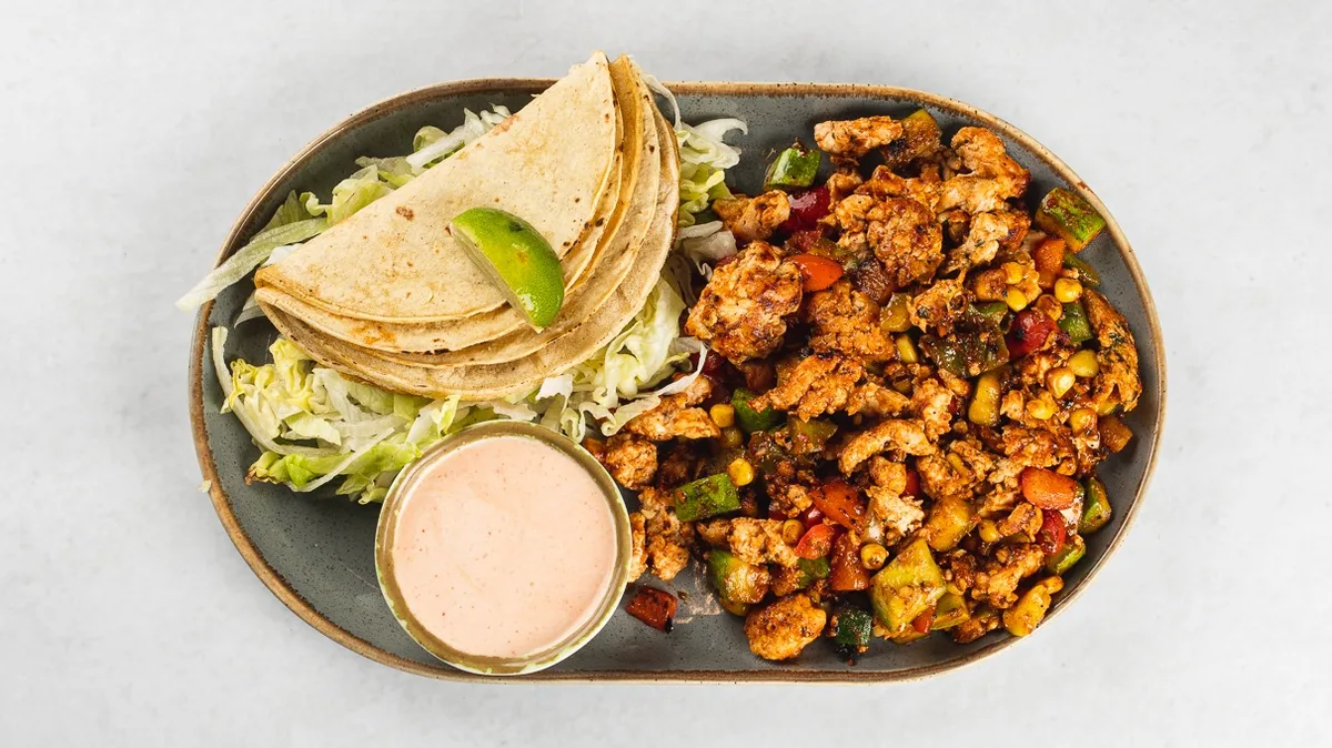 Fajita plate