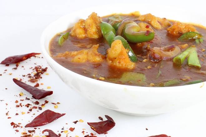 Chili Shrimp (lunch)