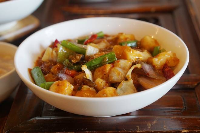 Tofu Szechwan (lunch)