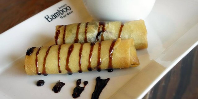 Chocolate Spring Rolls