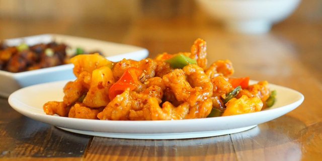 Crispy Chicken Chili Honey