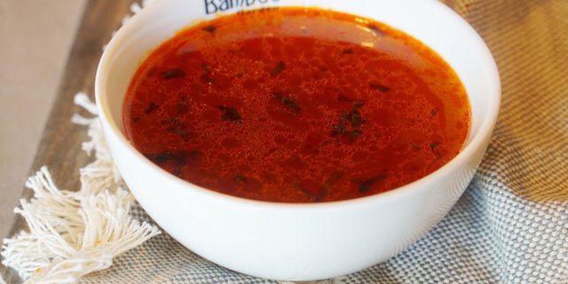 Veg Tom Yum Soup