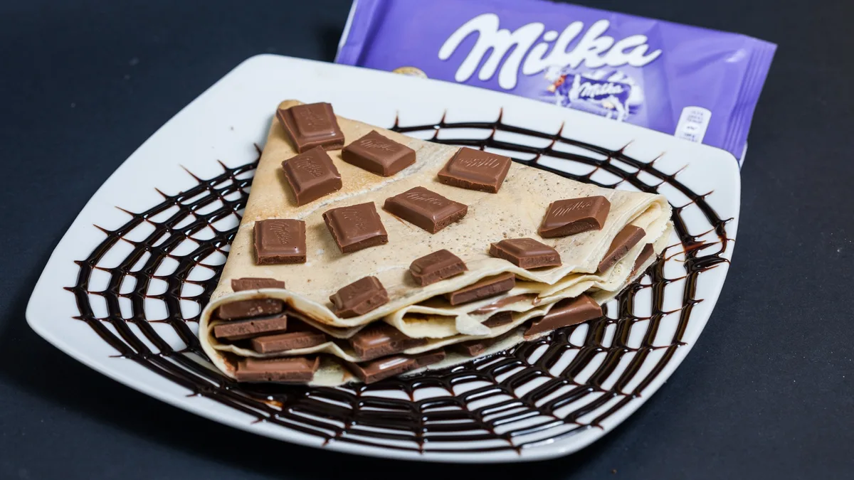 Palačinka sa Milka čokoladom