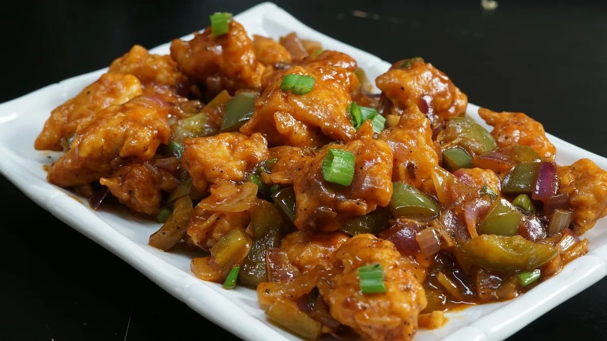 Dry Chicken Manchurian
