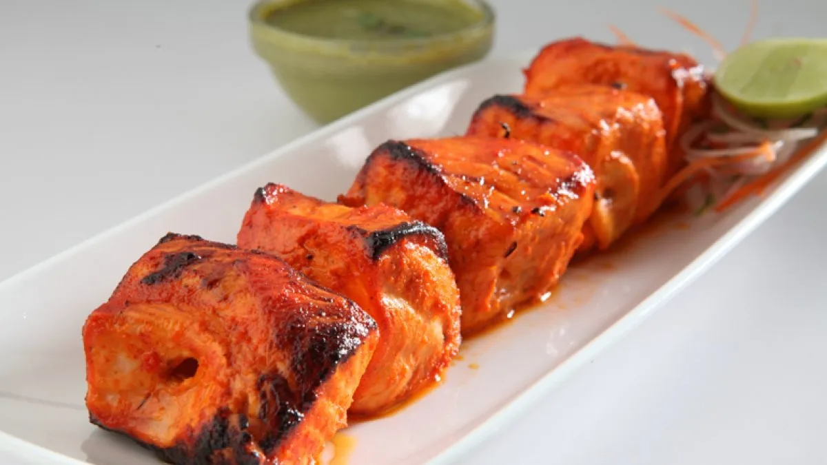 Grillitud Salmon kala Tikka - 6pcs