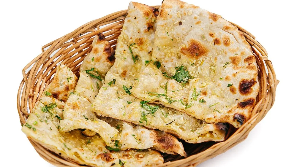 Küüslaugu-juustu Naan