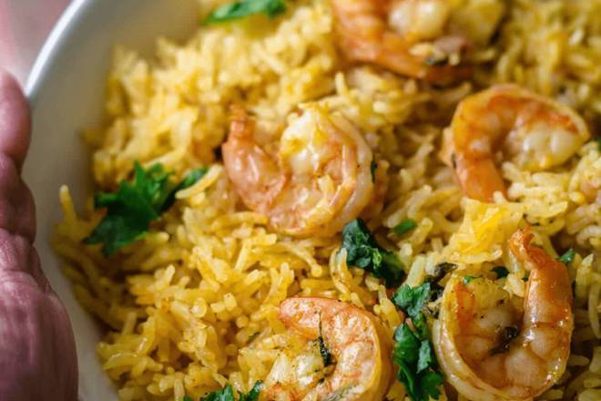 Shrimp Biryani