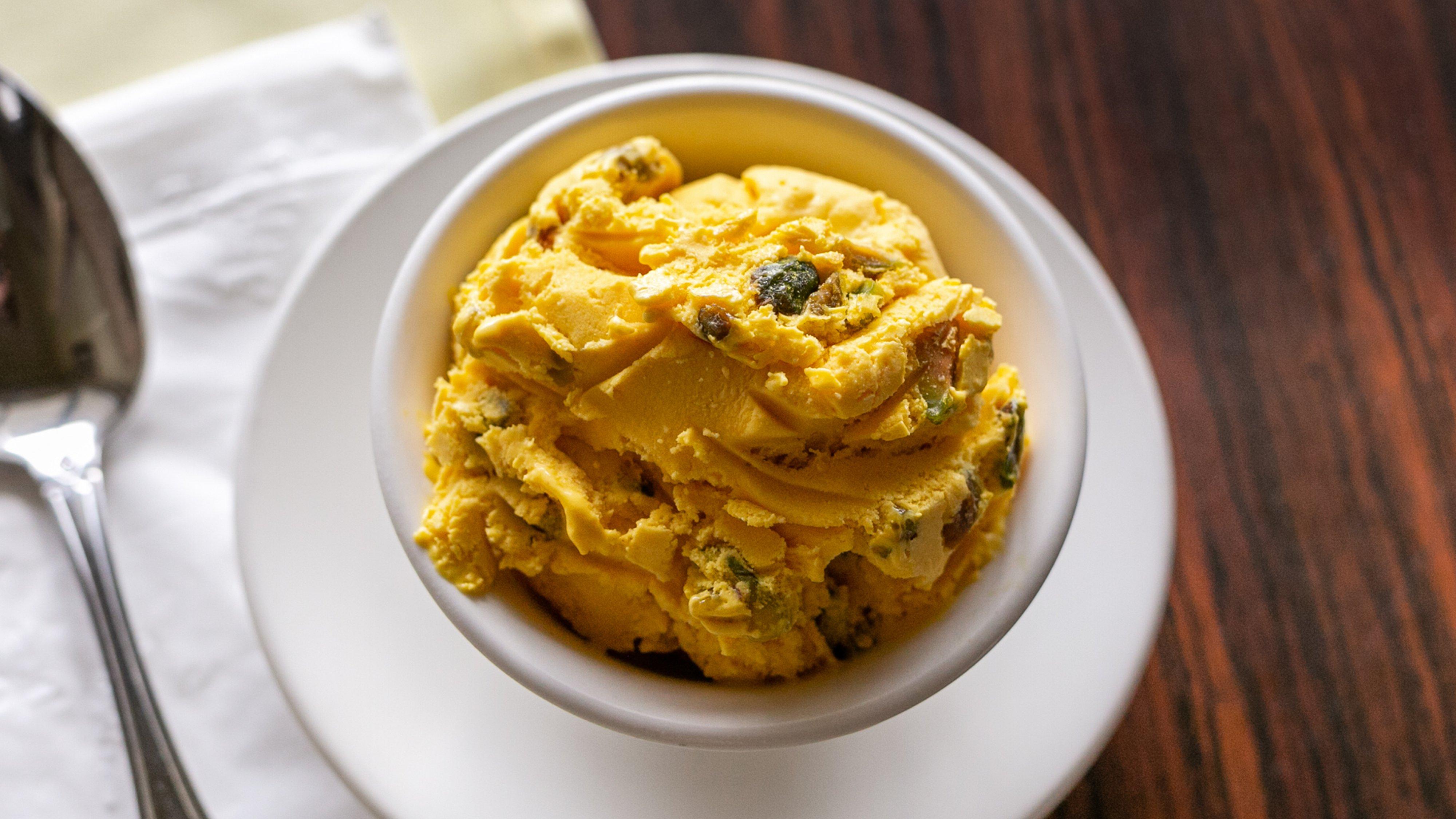 Mango Pistachio Ice Cream