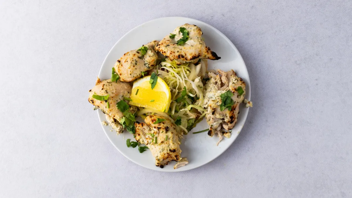 Murgh malai kebab