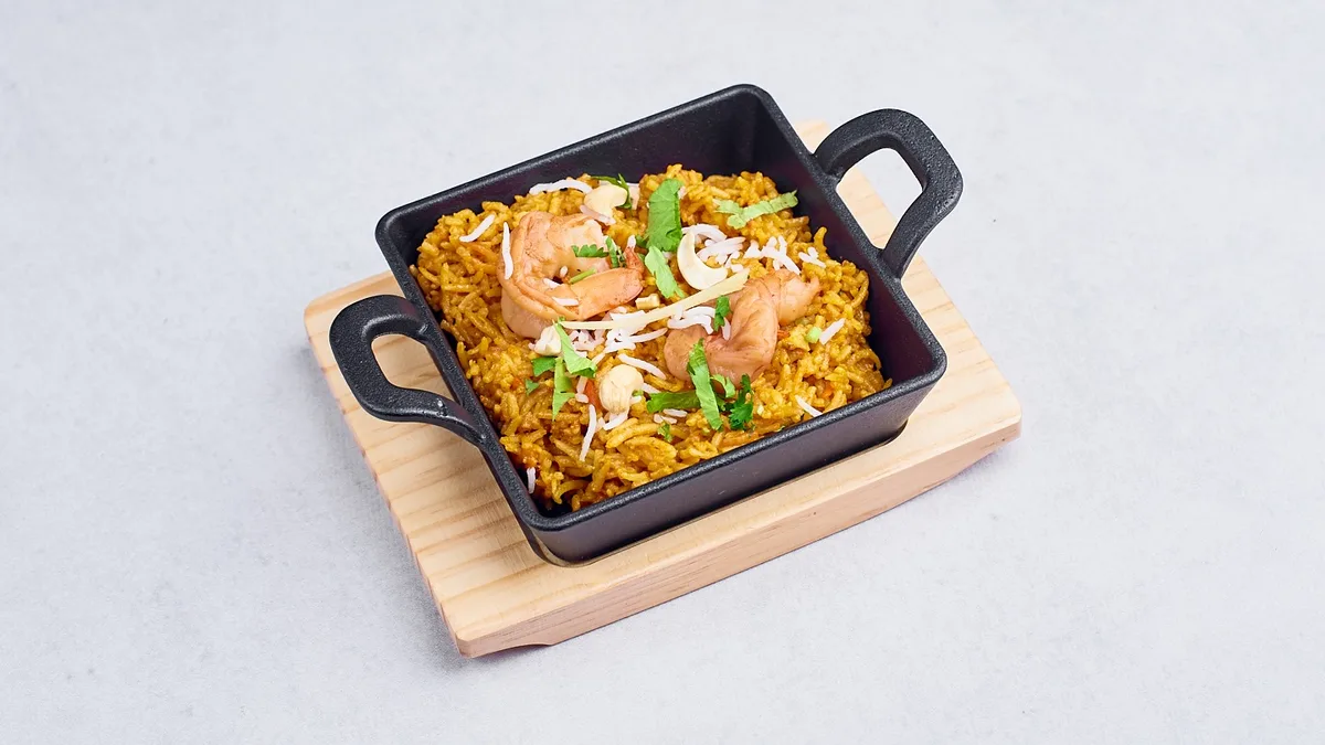Prawn biryani 480g