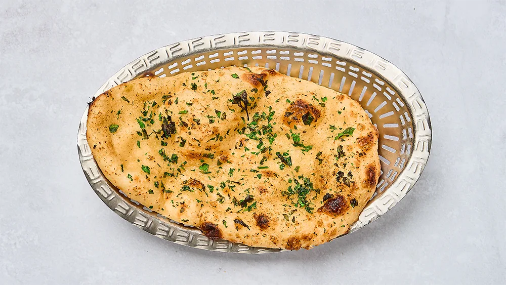 Glutenfritt Vitlök and Koriander Naan